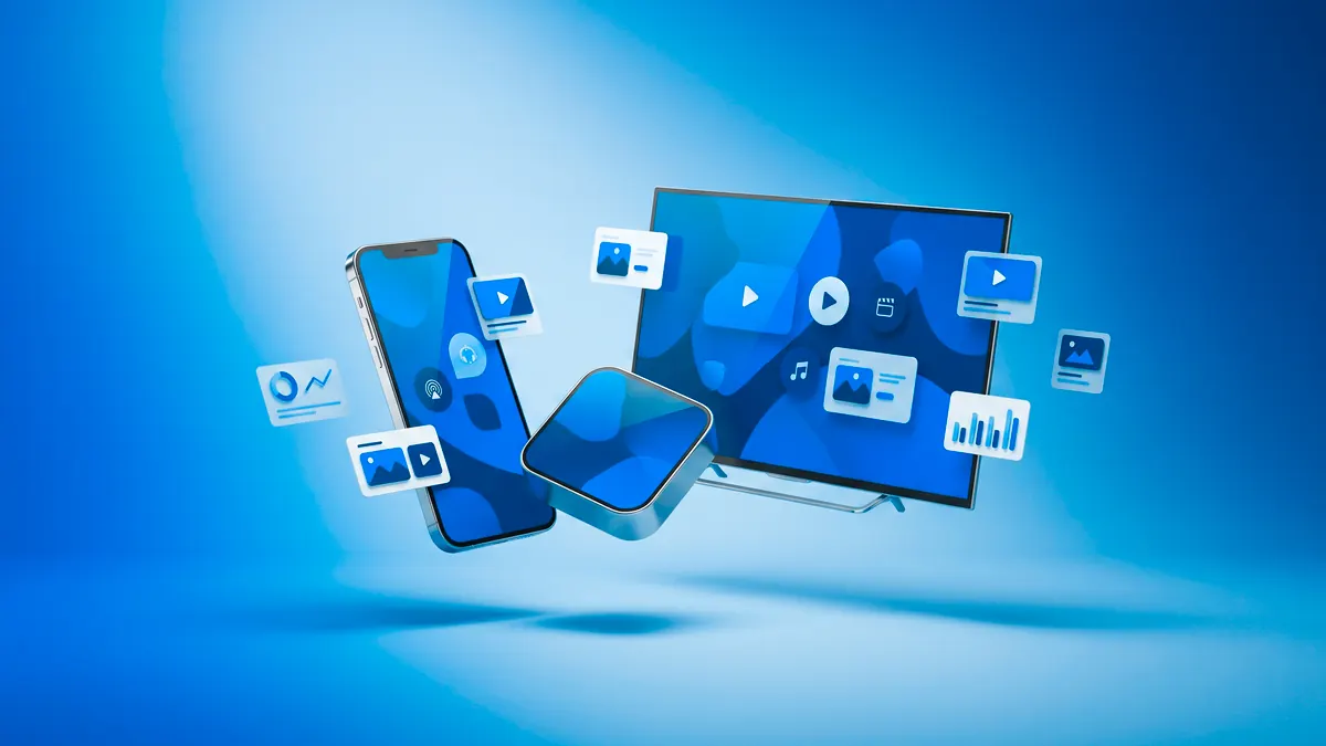 Abonnement IPTV multi-écrans lu en même temps sur TV, box et smartphone